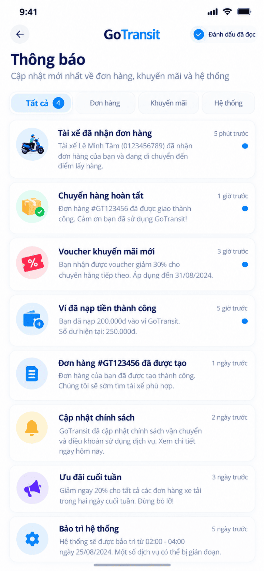 App Giao Hàng